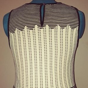 White house Black Market large knit dress